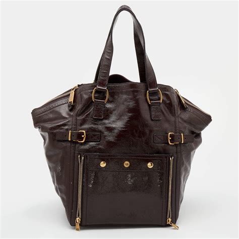 Yves Saint Laurent Downtown leather handbag